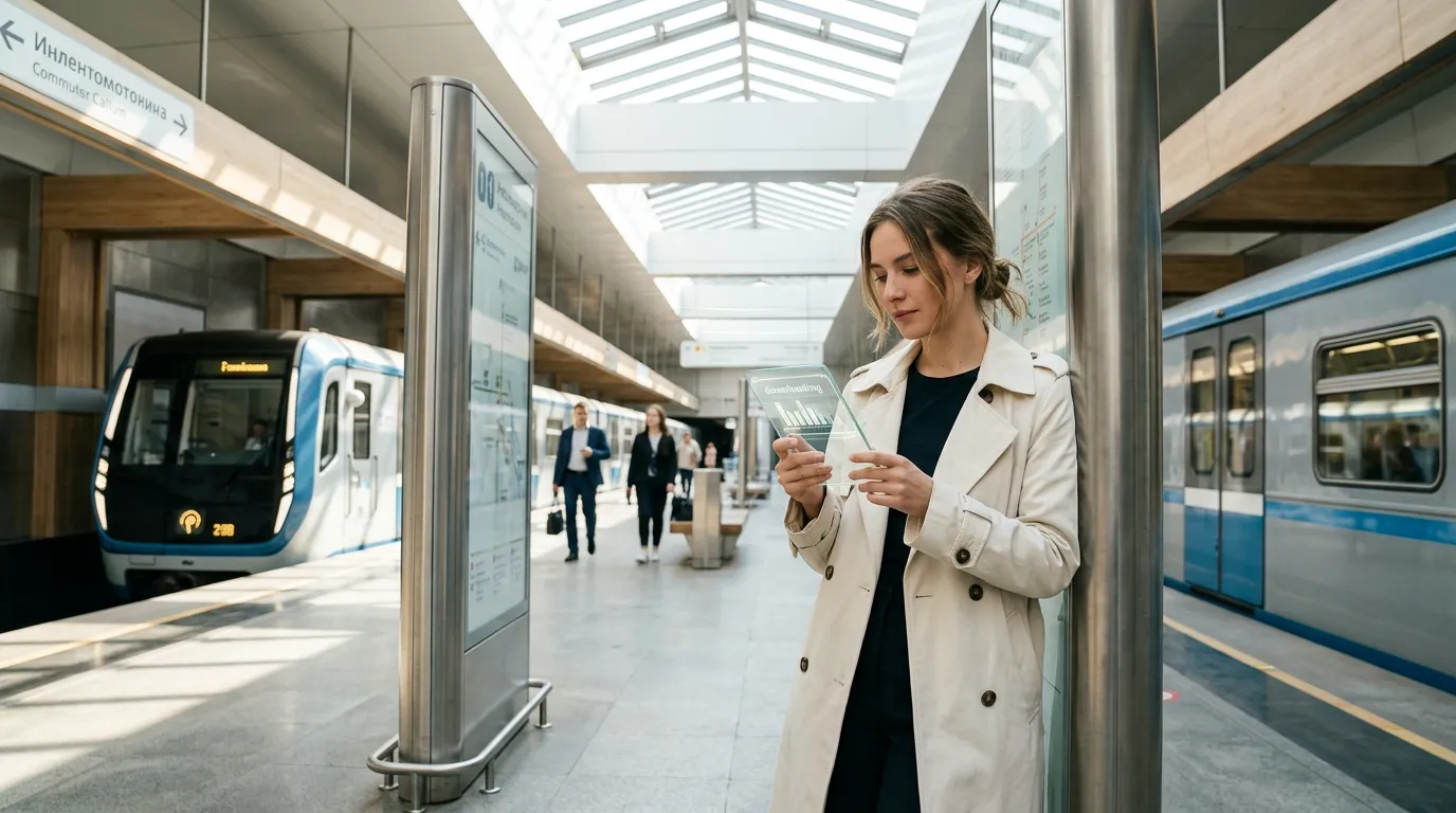Photo - 5G Networks Roll Out in Moscow and St. Petersburg Metros