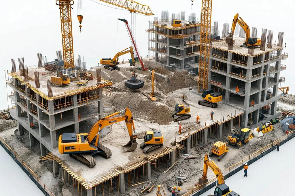 In Russia, a 'digital twin' of a construction site was created to speed up building construction