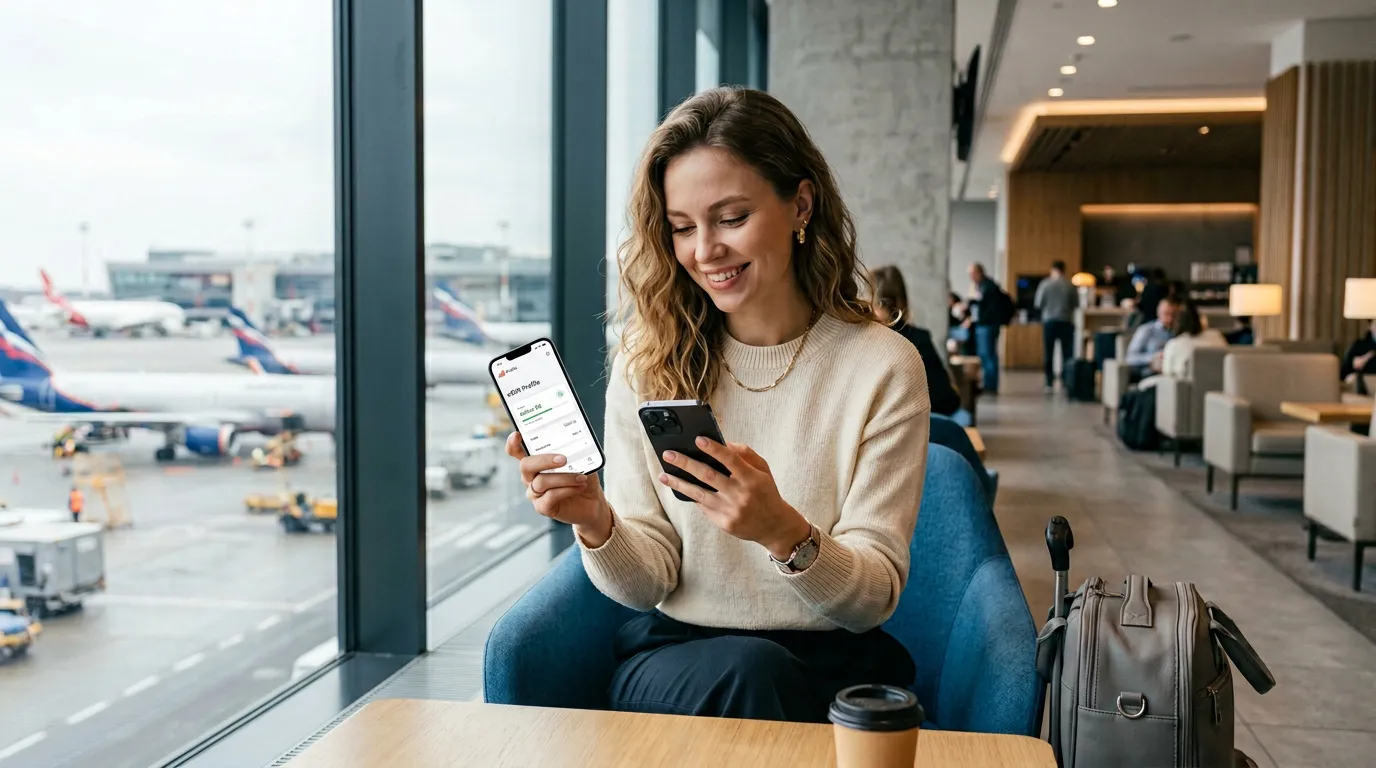 Photo - Russia's First Carrier-Branded Mobile eSIM Router Enters the Market