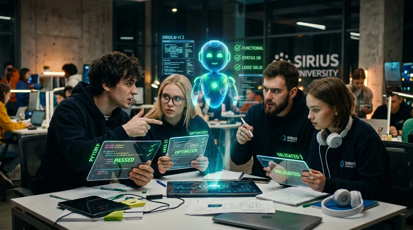 Photo - Zhanna Flags the “Workarounds”: Sirius Lets AI Judge Hackathon Projects