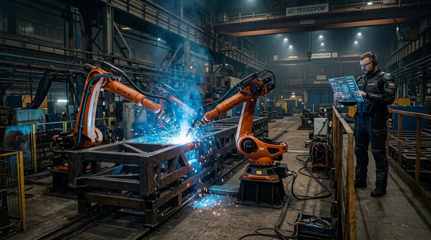 Photo - Robots Take Over Production Lines