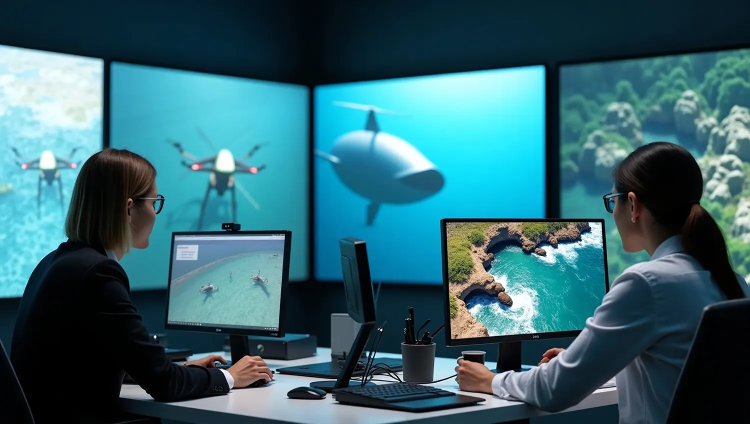 Photo - Smart Drone for Cleaner Seas: How SUAI Is Transforming Ocean Monitoring