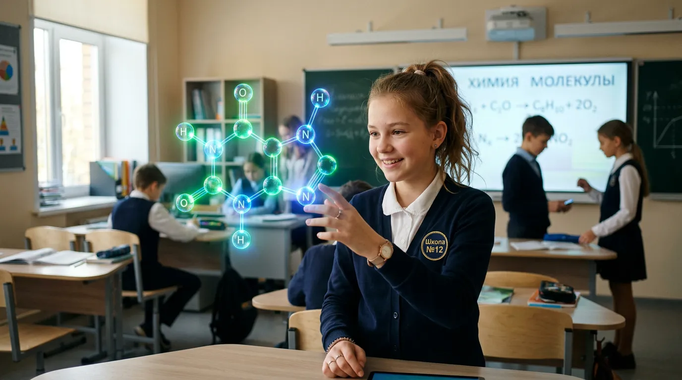 Photo - Formula in Cross-Section: Russia Creates Its First AI Video Course on Chemistry