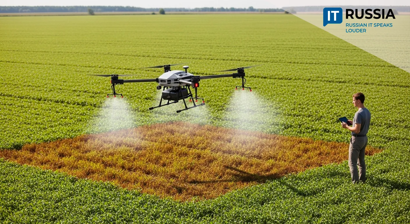Flying to the Rescue: Russian Drone Targets Crop Disease with Precision AI