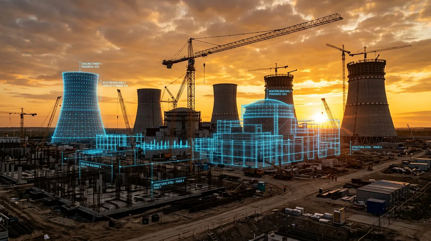 Photo - Digital Construction Management System Trialled at Kursk II Nuclear Power Plant