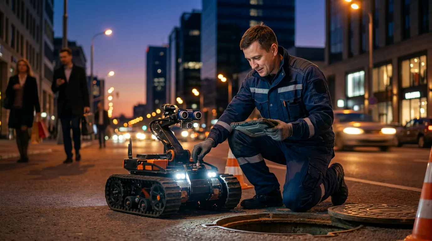 Photo - Preparing for Winter: Robots Inspect Ulyanovsk Pipelines Ahead of Heating Season