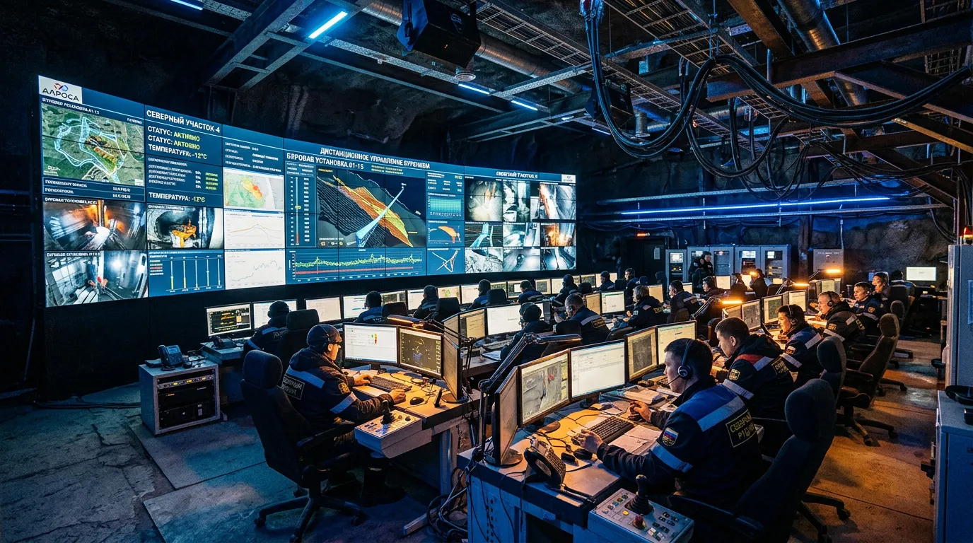 Photo - AI Dispatcher Deployed at Internatsionalny Underground Mine