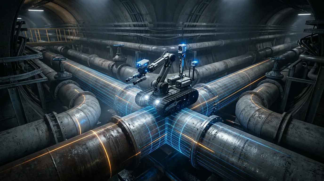 Photo - Preparing for Winter: Robots Inspect Ulyanovsk Pipelines Ahead of Heating Season