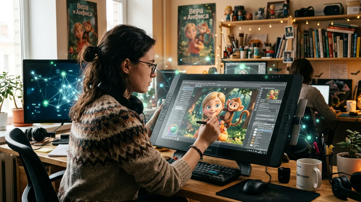 Photo - AI Reimagines Classic Soviet Stories Into New Animated Series