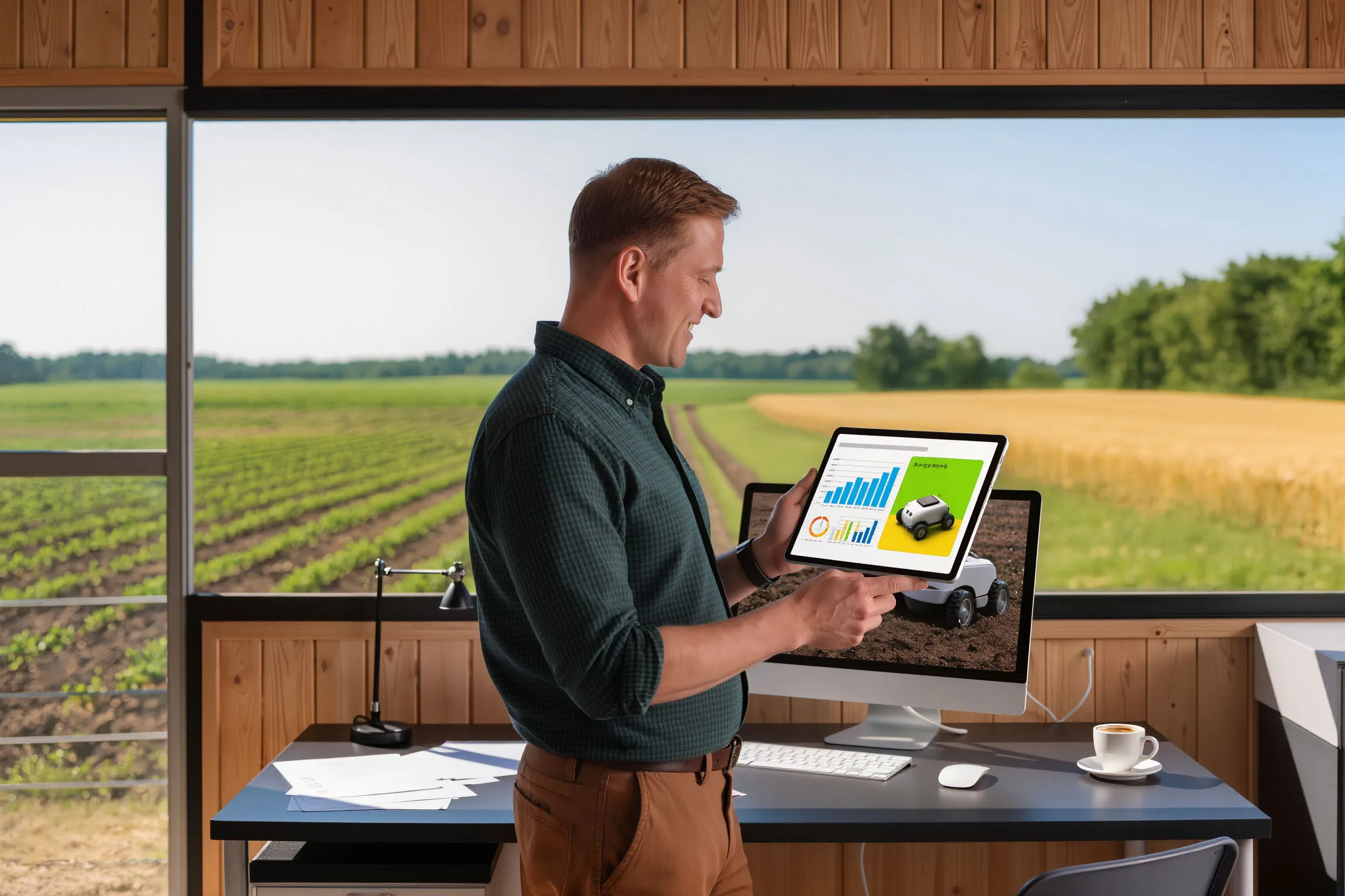 Photo - Качество чернозема оценит робот из Сибири