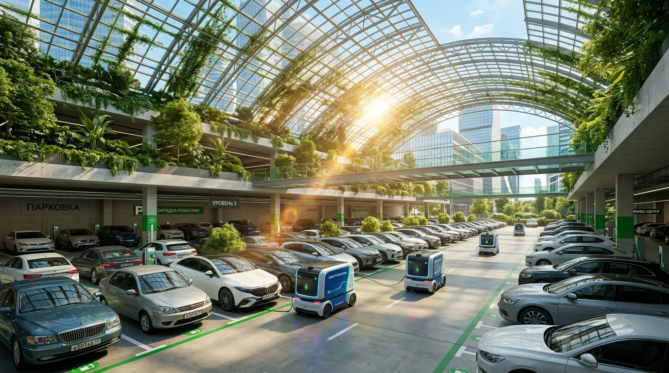 Photo - Russia’s First Mobile EV Charging Robot Hits the Road