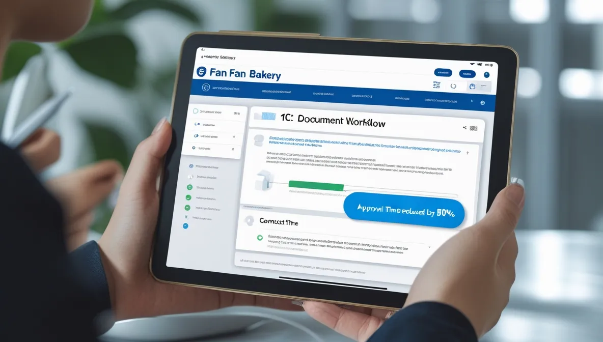 Photo - Bakery Goes Digital: E-Document Workflow Halves Contract Approval Time