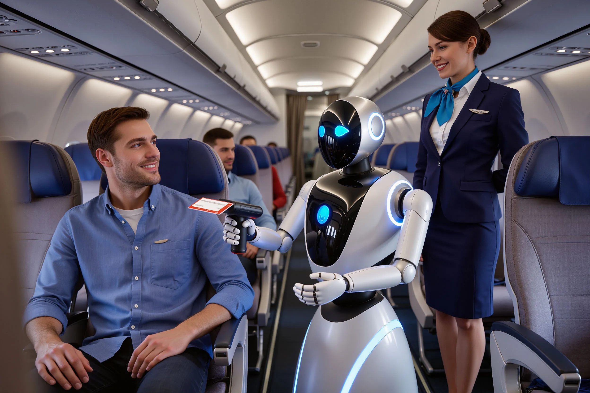 Photo - Robot Volodya took to the sky.