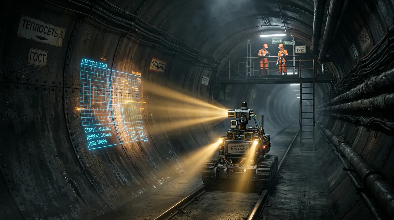 Photo - Preparing for Winter: Robots Inspect Ulyanovsk Pipelines Ahead of Heating Season