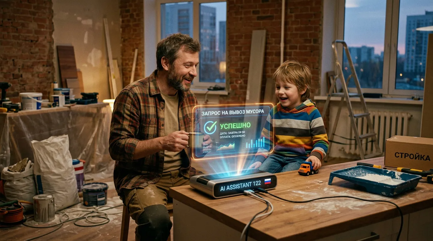 Photo - Voice AI Assistant Streamlines Construction Waste Removal in the Moscow Region