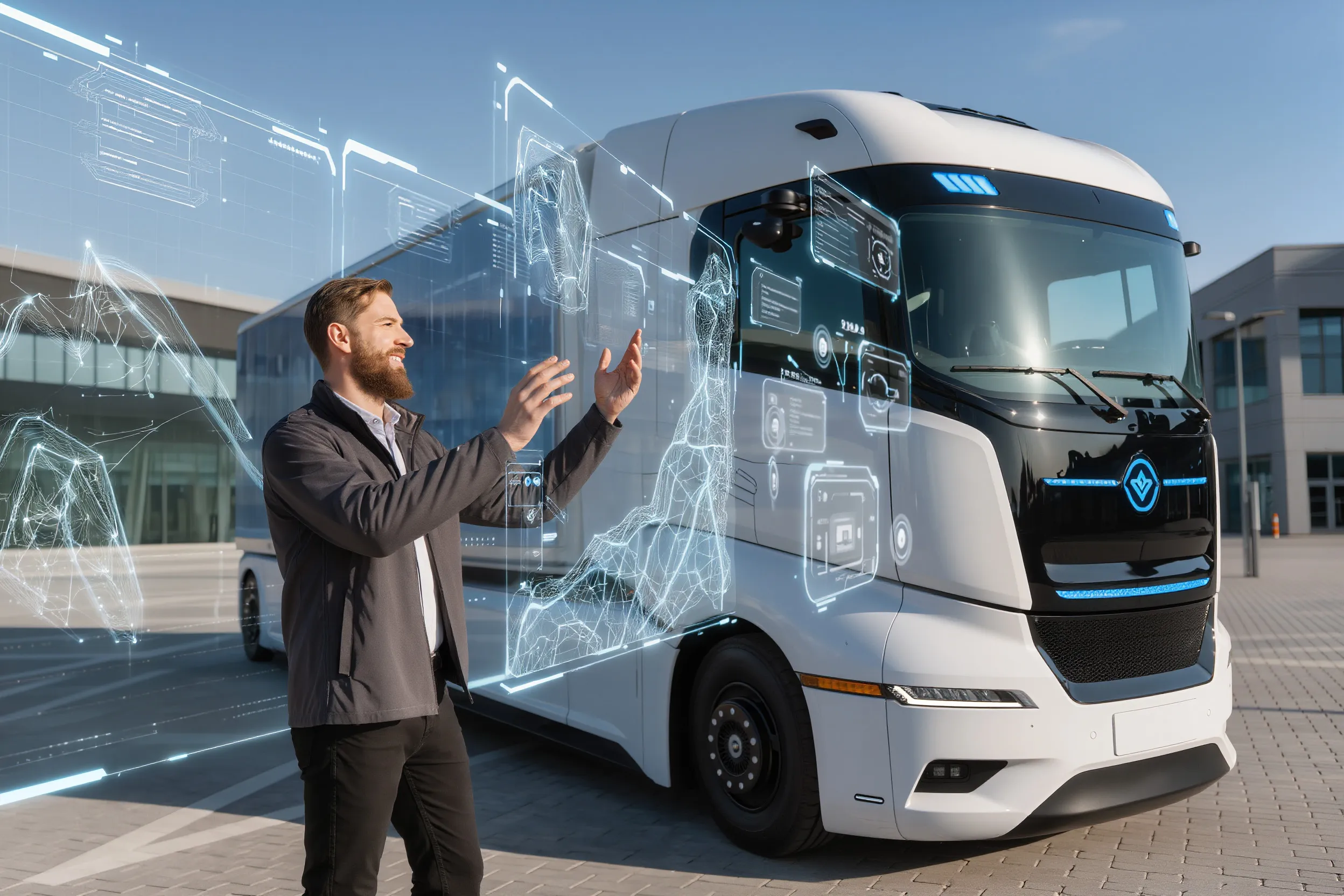 Photo - «Газель» учится ездить сама