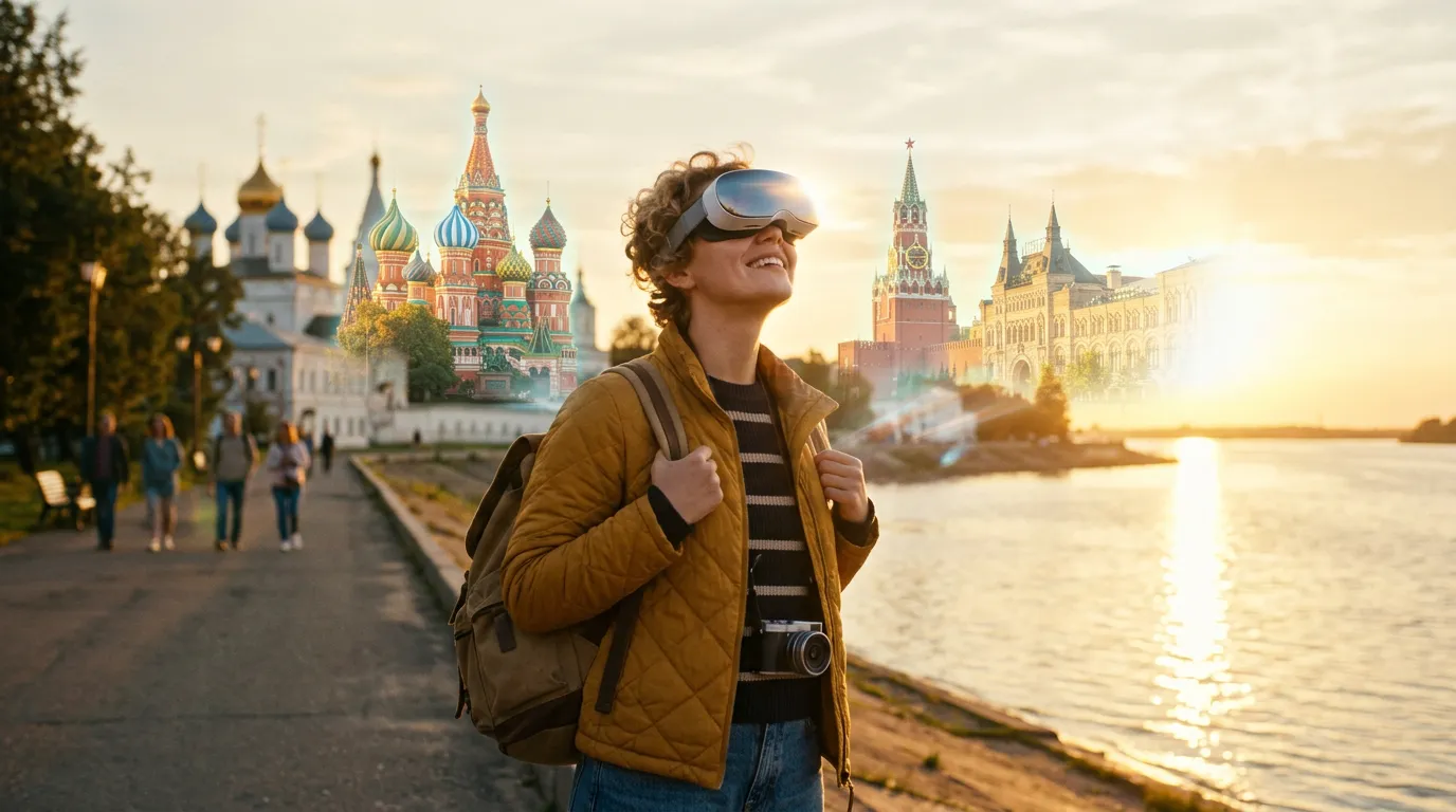 Photo - A Minute From Kostroma to Moscow: VR Lets Visitors Explore the Capital Anytime