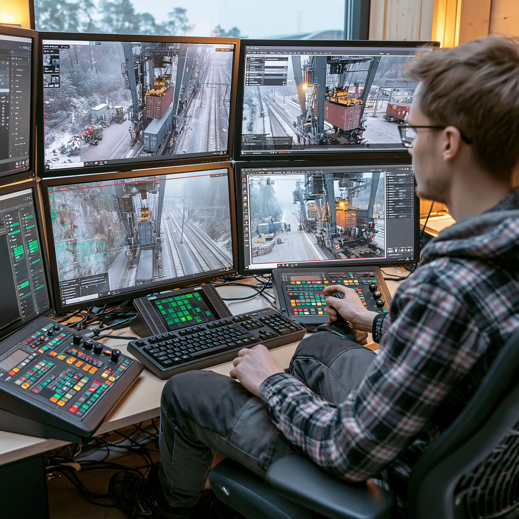 TransTeleCom Develops Remote Control System for Gantry and Overhead Cranes