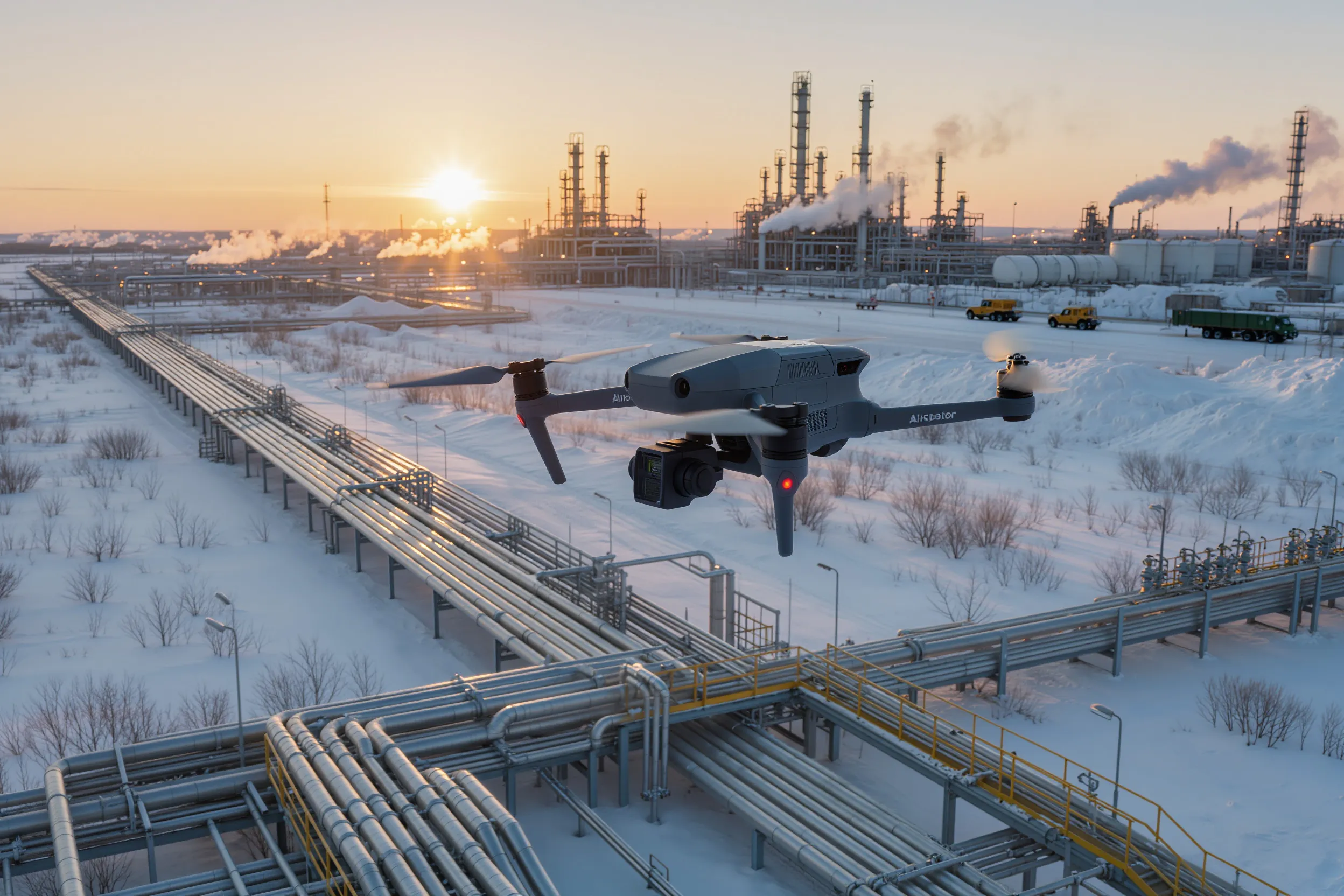 Photo - Russia’s Oil Sector Takes to the Skies with Drones