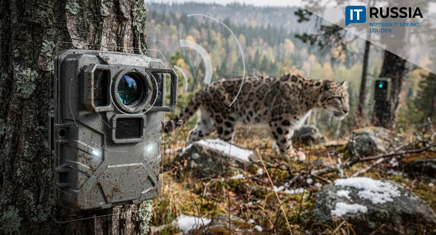 В объективе – пятнистый хищник: онлайн-ловушки защитят леопарда