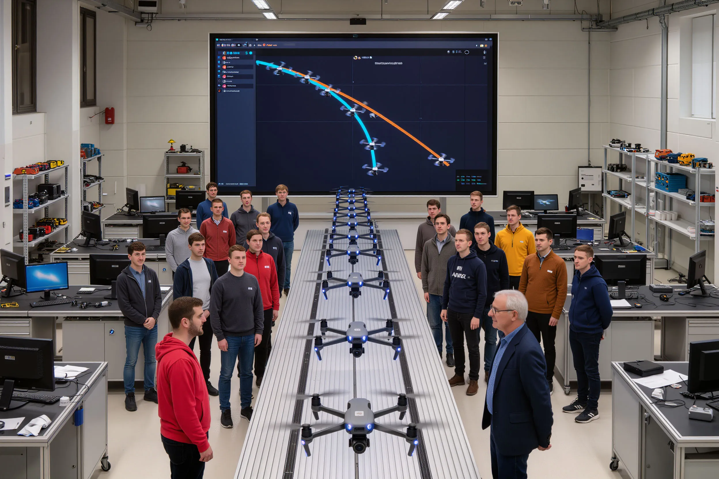 Photo - “The Swarm of the Future”: Russian Scientists Are Teaching Robots to Work as a Team