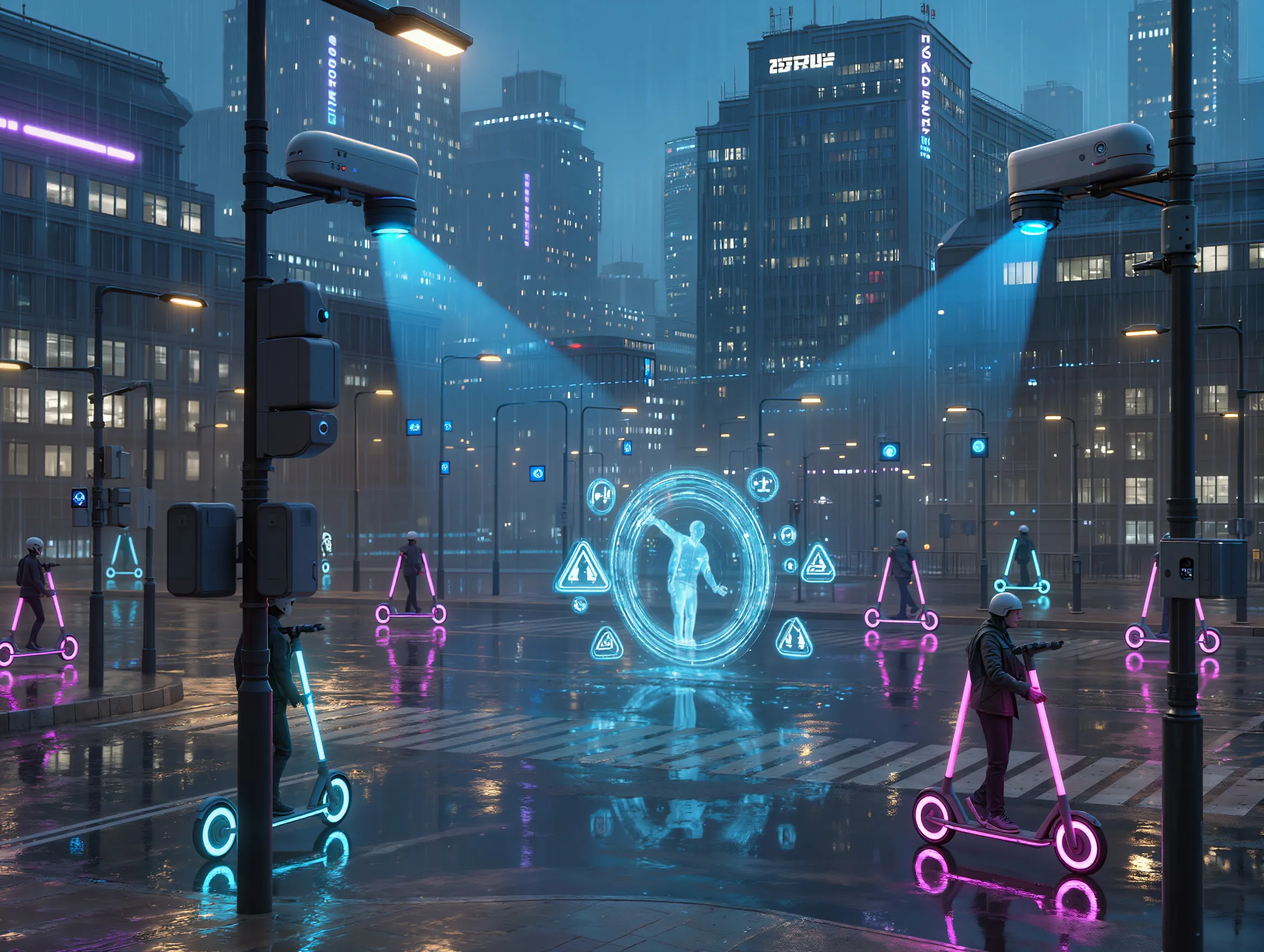 Photo - E-Scooters Under AI Surveillance