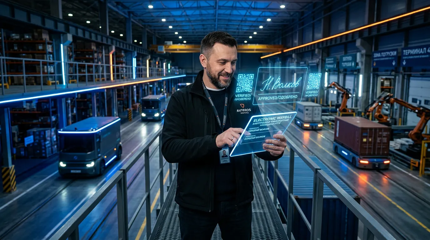 Photo - Electronic Documents Are Reshaping Russian Logistics