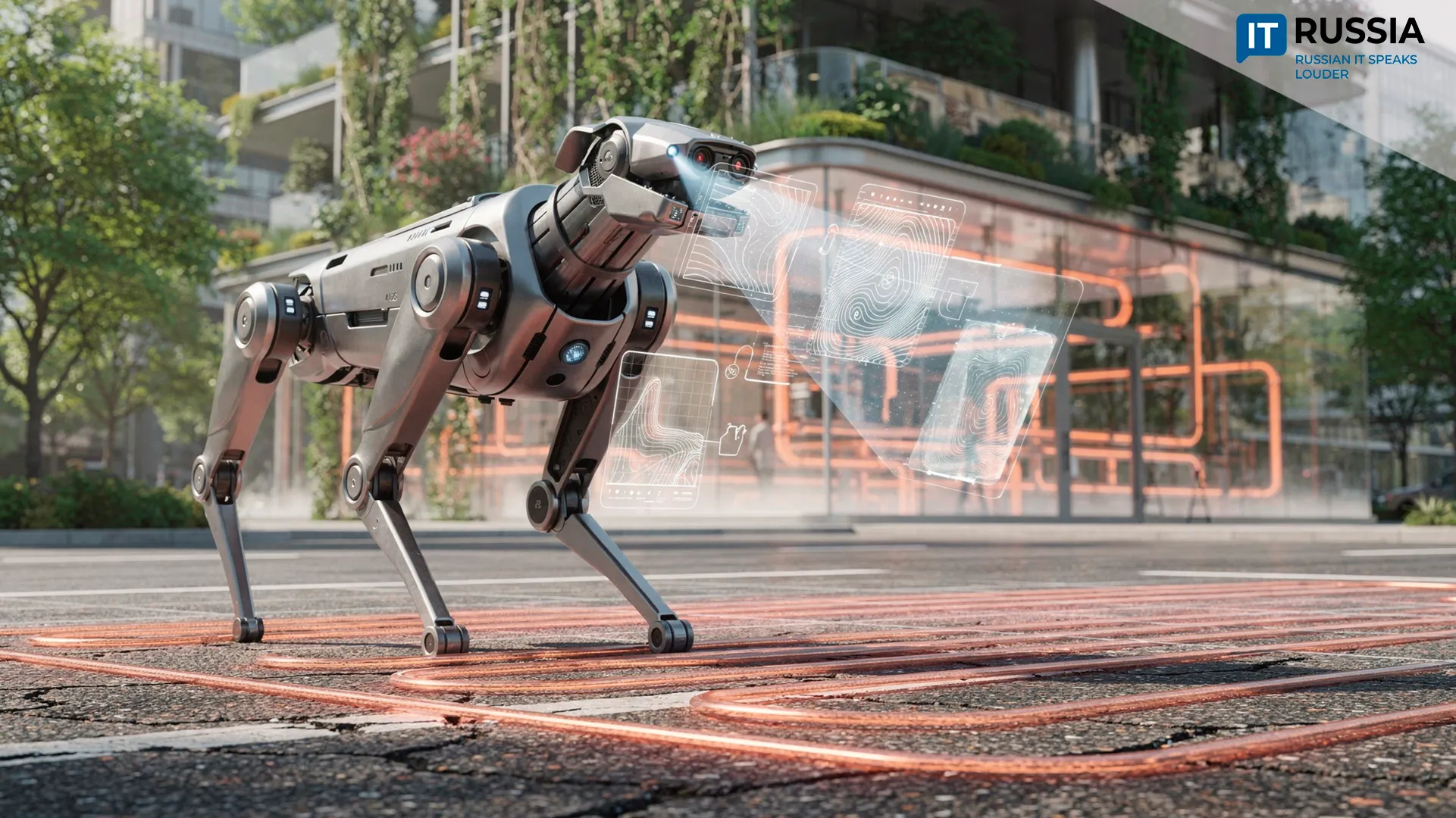 Four-Legged Inspector: Robot Dog With 3D LiDAR to Monitor District Heating Networks in Moscow Region