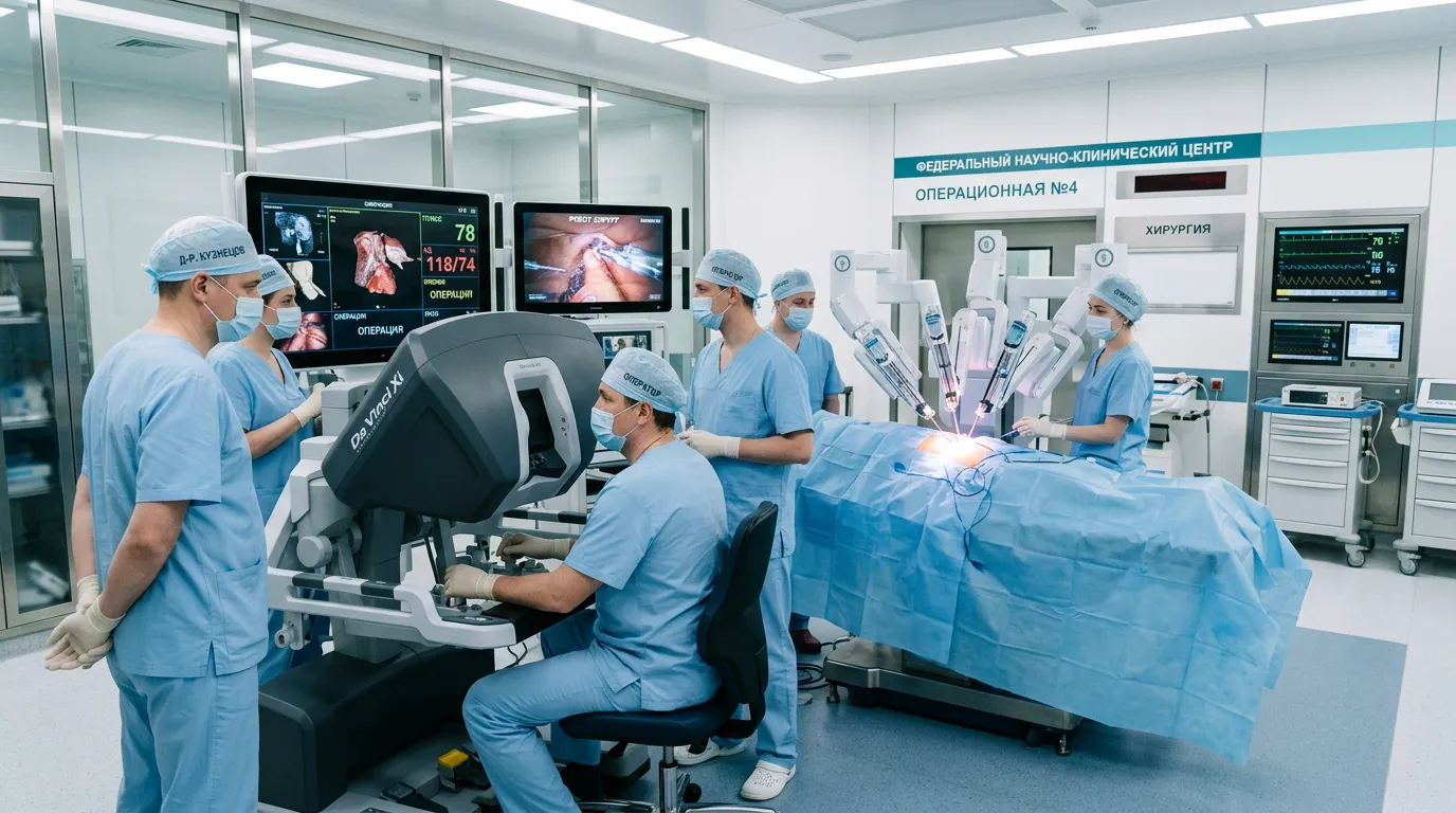 Photo - From Code to Scalpel: Russia Registers Its First Homegrown Surgical Robot