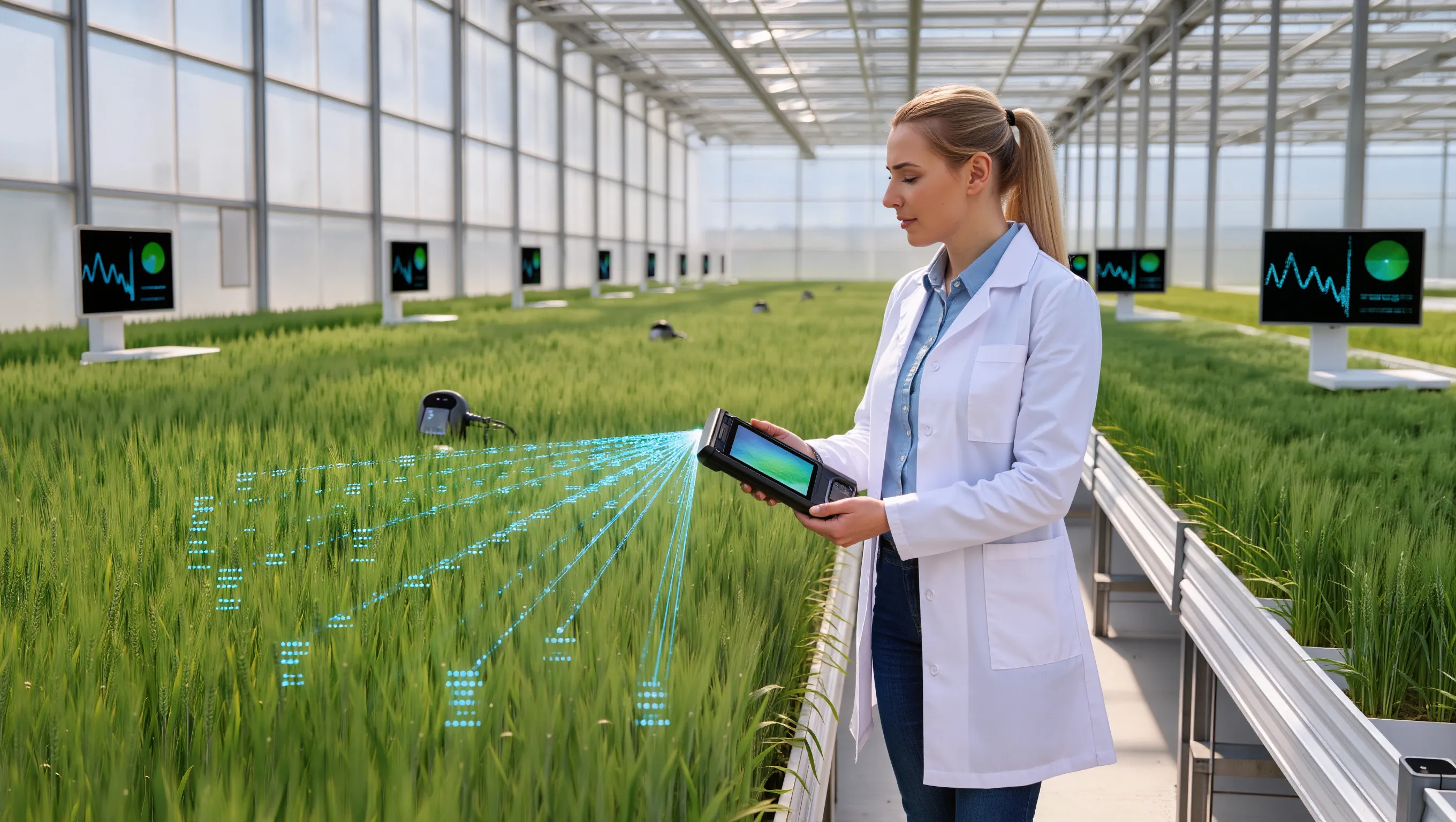 Photo - Digital Phenotyping to Accelerate Crop Breeding