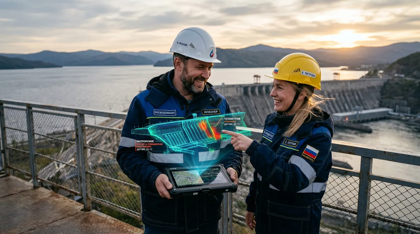 Photo - Neural Networks Inspect Hydropower Plants: RusHydro Turns Drones Into Digital Inspectors