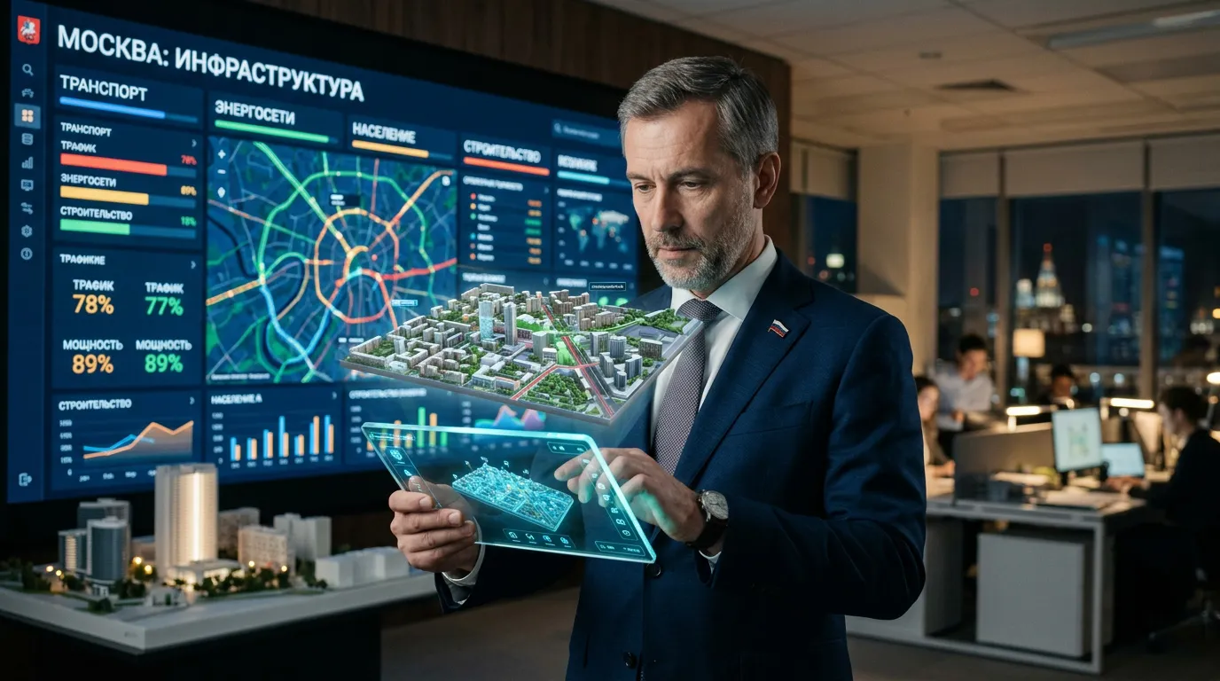 Photo - Цифровой двойник Москвы увидели в Индии