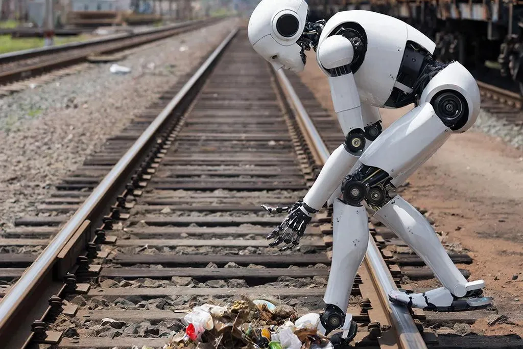 РЖД учит ИИ находить стихийные свалки у железнодорожных путей