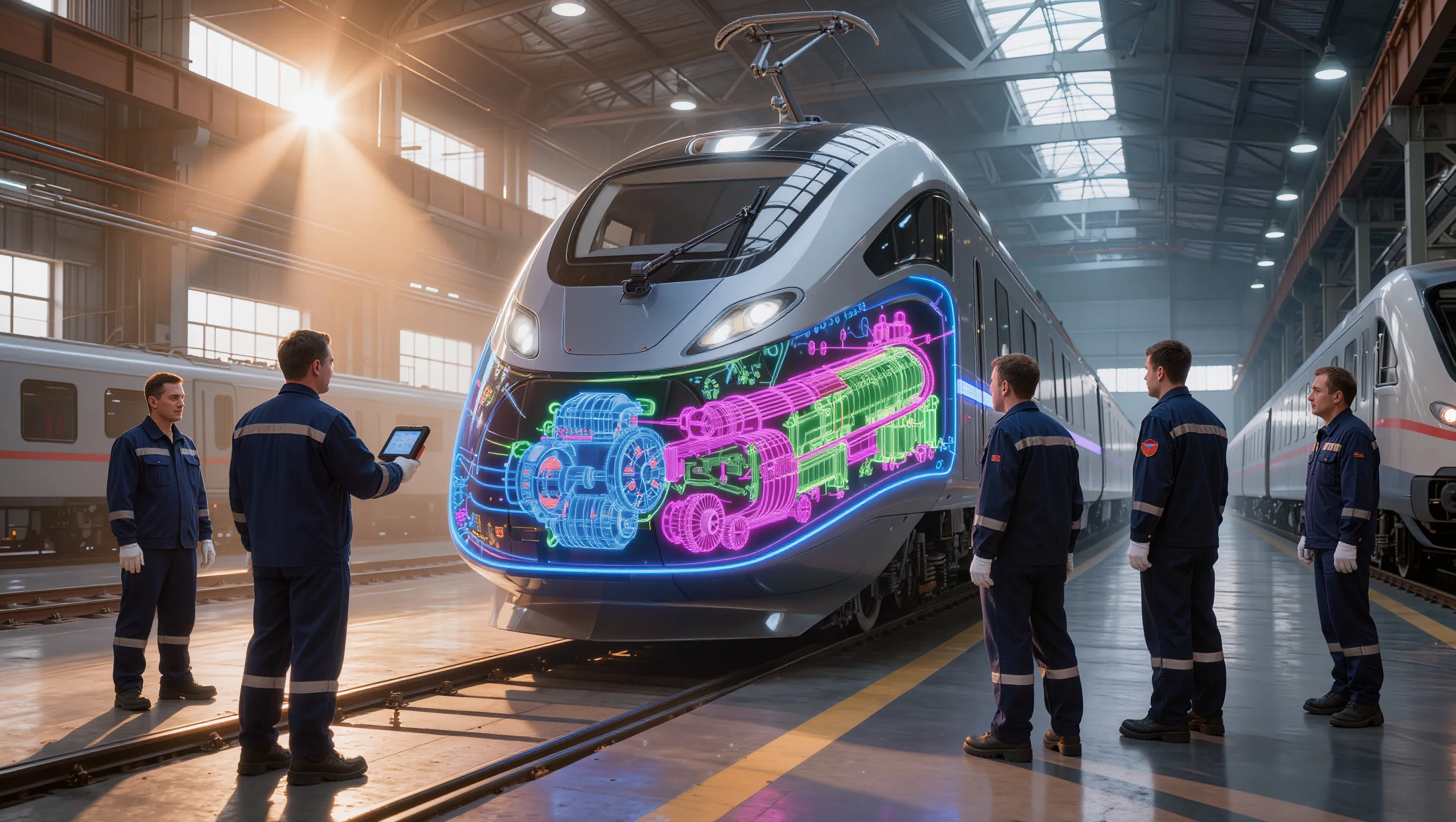 Photo - Astrakhan Rail Engineers Speed Up Locomotive Repairs With Homegrown Diagnostic Tool