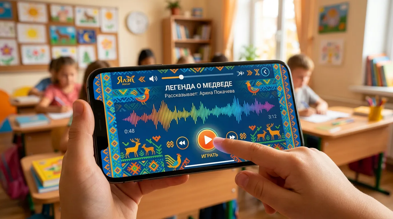 Photo - Learning the Language of Ancestors: In Yamal, Kids Get Help Studying Indigenous Tongues