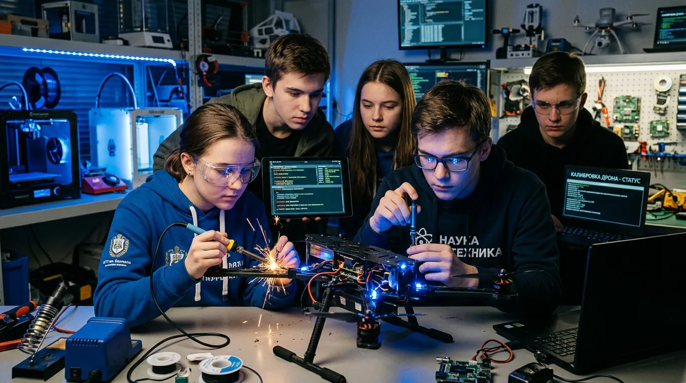 Photo - Not Child’s Play: Moscow Graduates Its First Cohort of Young Drone Engineers