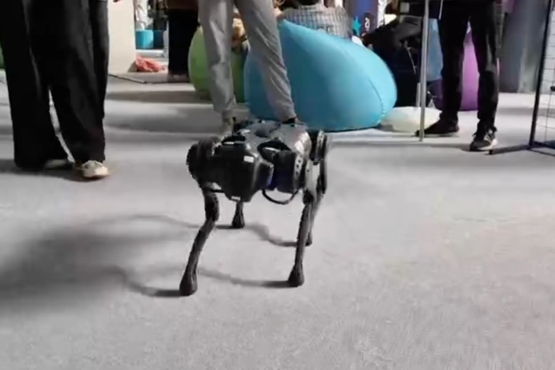 Robot Dog Begs for Snacks at Russia’s IT Forum