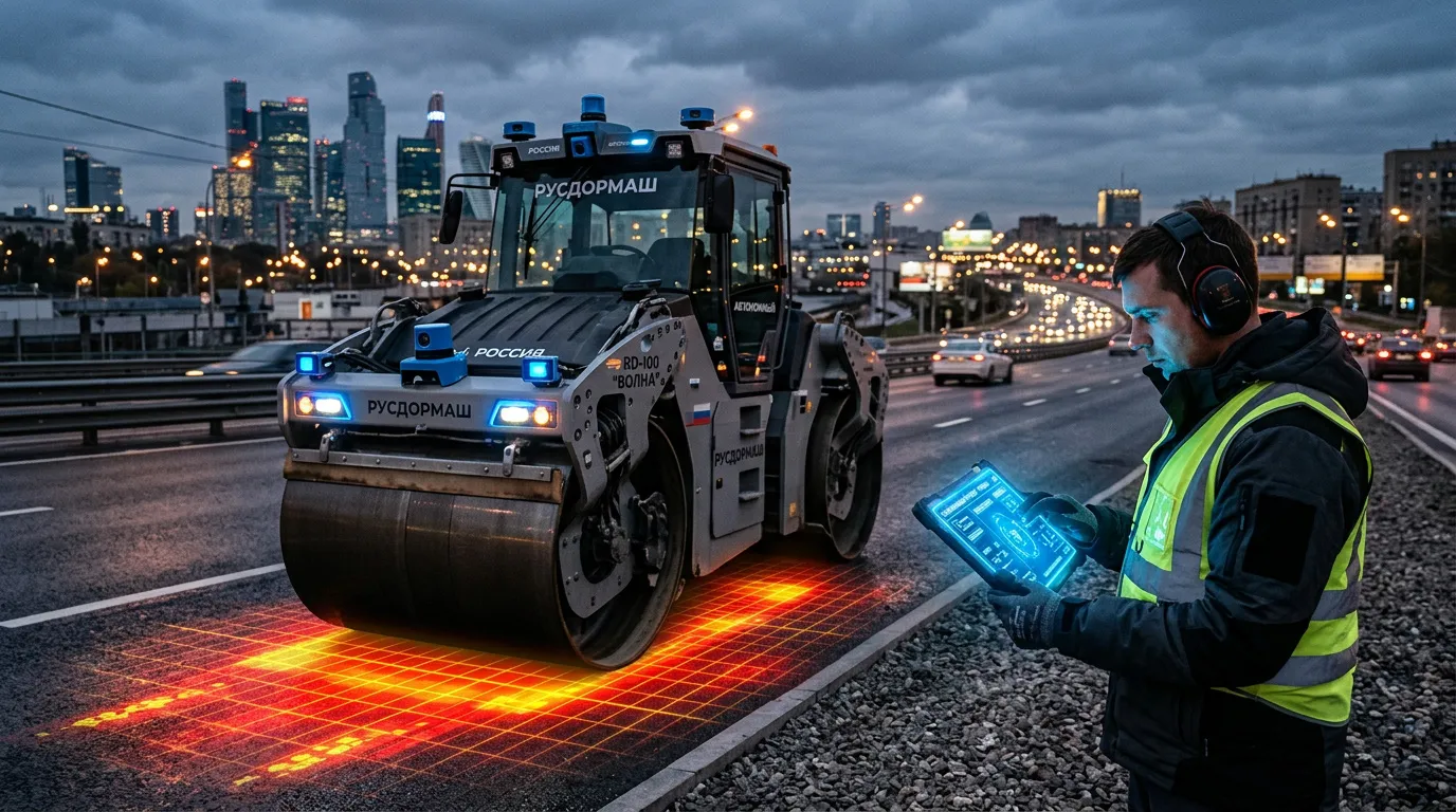 Photo - Russian Road Equipment Gets Smarter