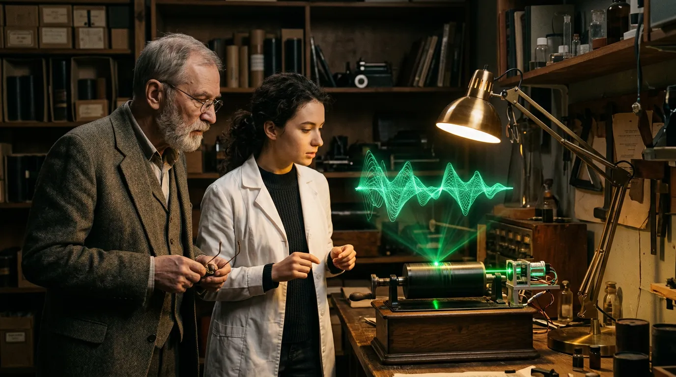 Photo - MEPhI Researchers Create a Laser Phonograph