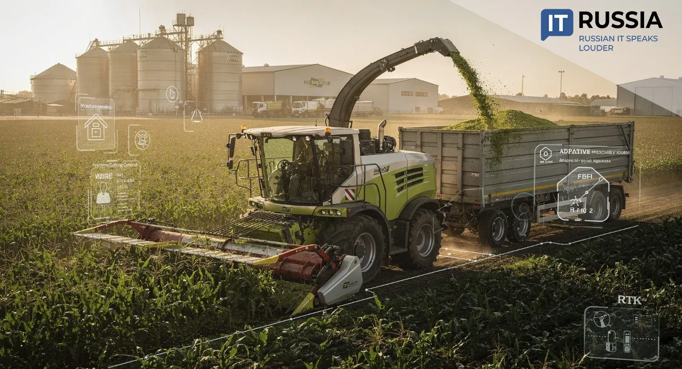 A Forage Harvester That Can Work Without an Operator