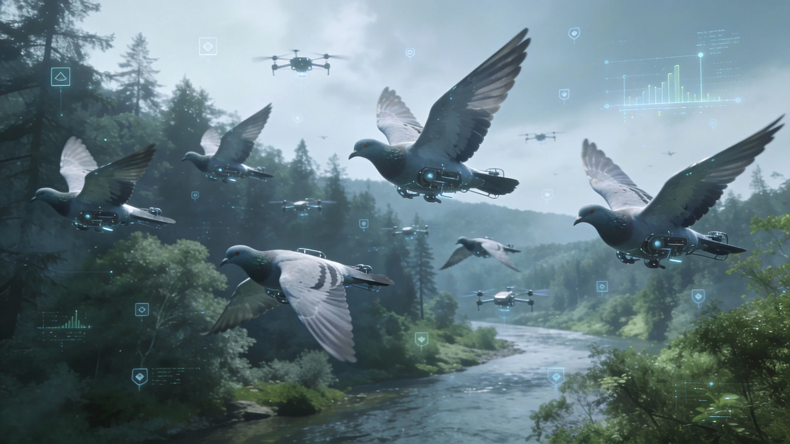 Photo - Pigeon Post 2.0: Neiry Develops Bio-Drones