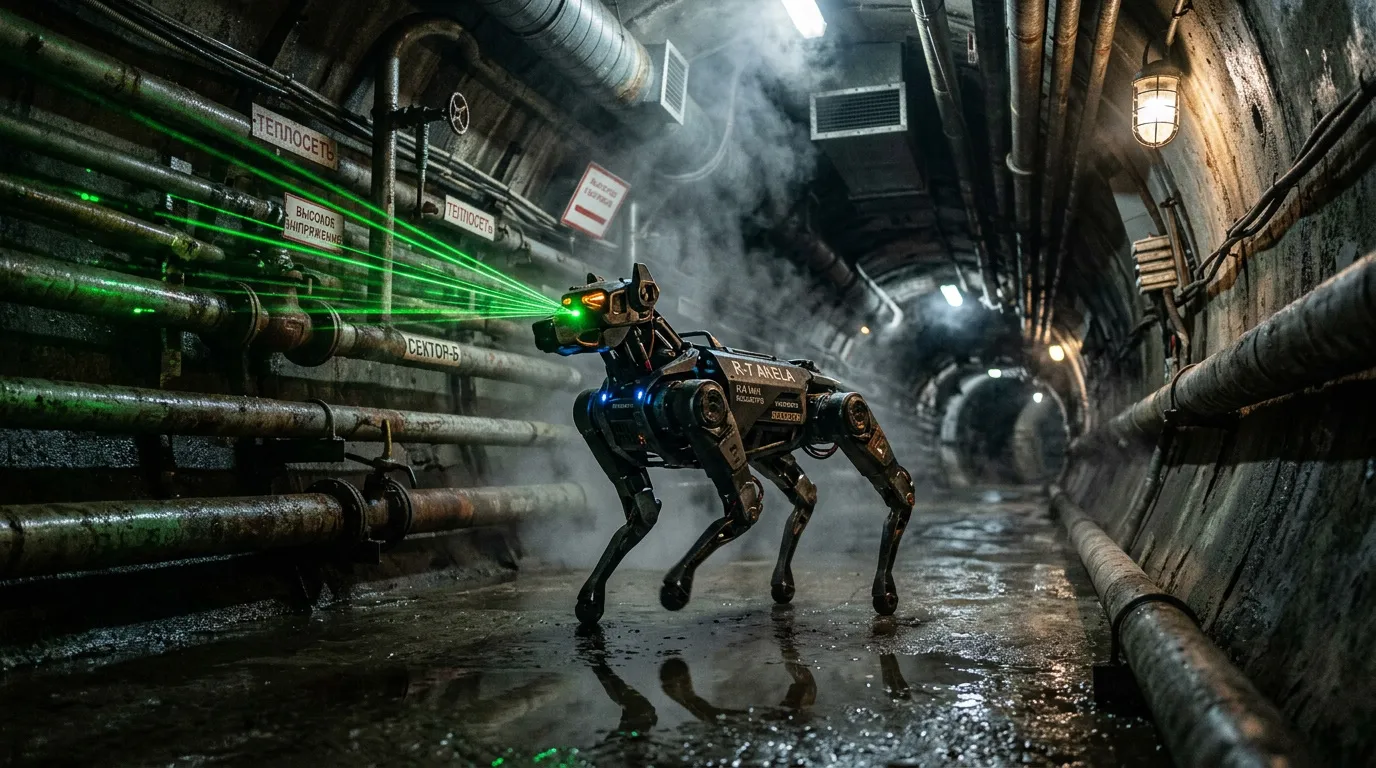 Photo - Четвероногий инспектор: робособака с 3D-лидаром будет следить за теплосетями Подмосковья