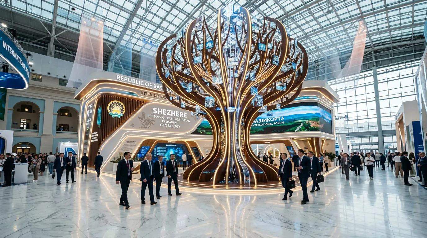 Photo - Talking Tree Brings Bashkortostan to Life for SPIEF Visitors