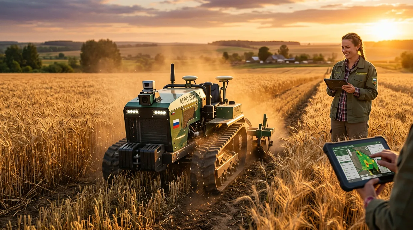 Photo - Russian Robot Tractor Named World's Smartest
