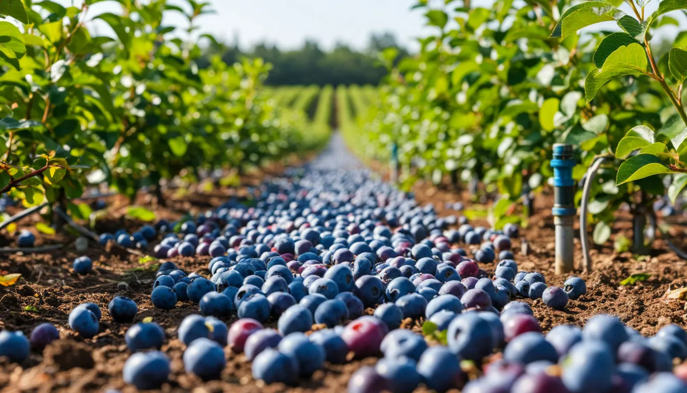 Russia Launches High-Tech Blueberry Plantation Using Digital Farming Tools