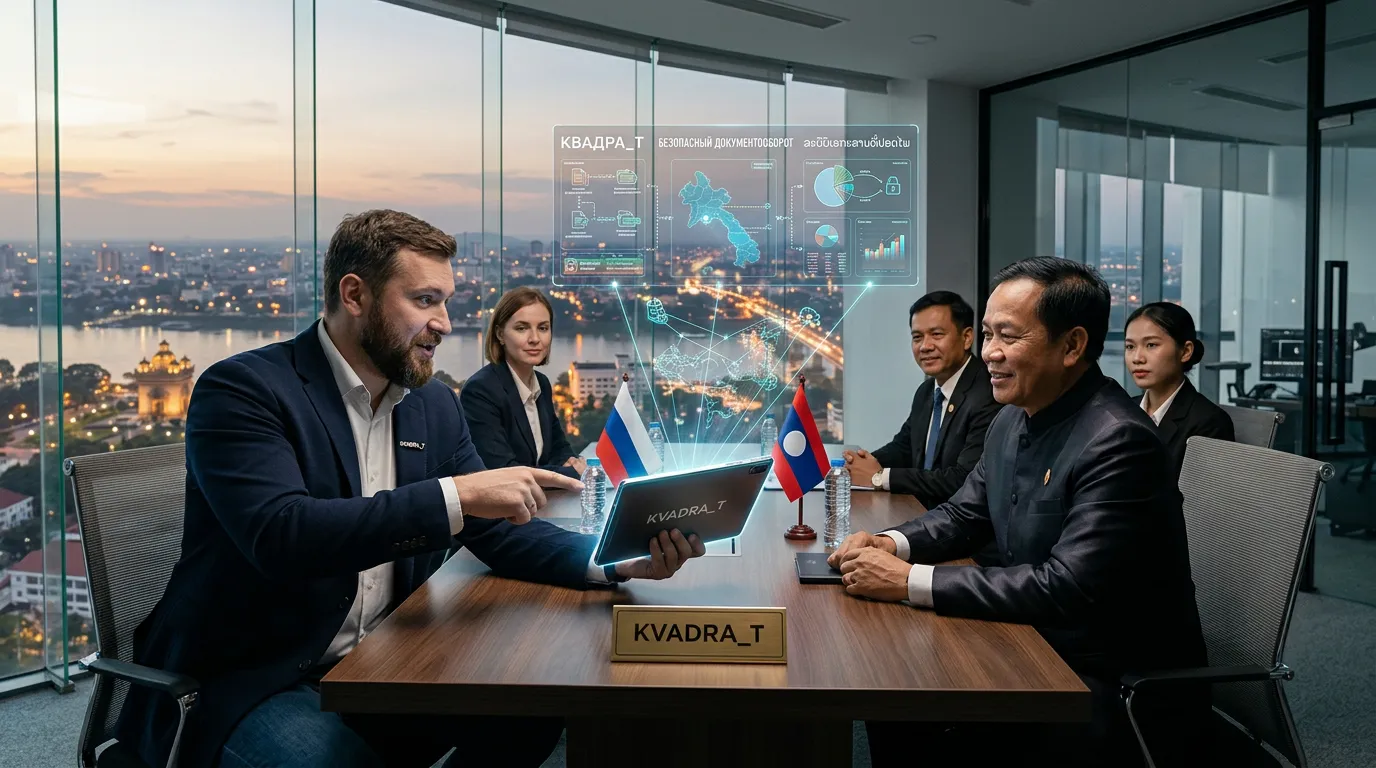 Photo - Laos Tests Russian Tablets Running Astra Linux Mobile