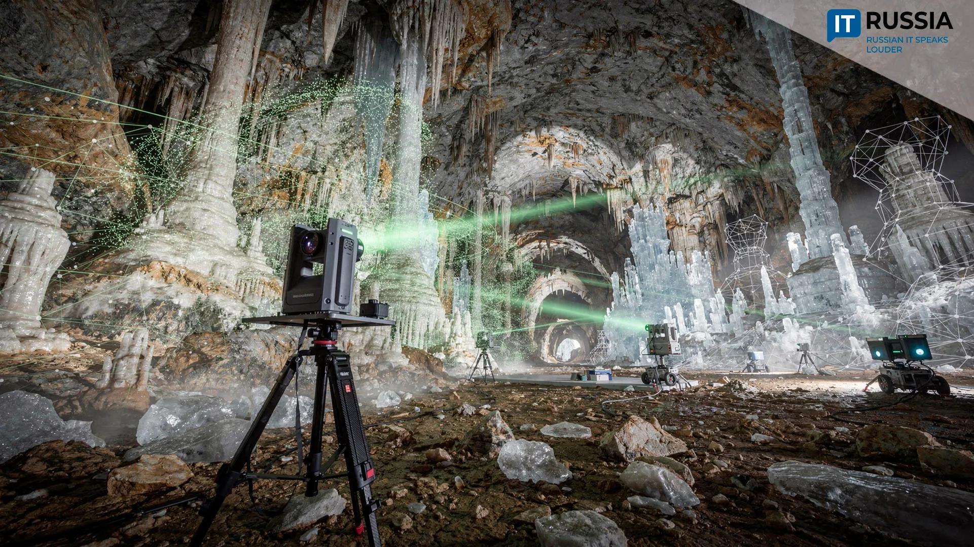 Perm Scientists Create a High-Precision 3D Digital Model of the Bolshaya Mechkinskaya Cave