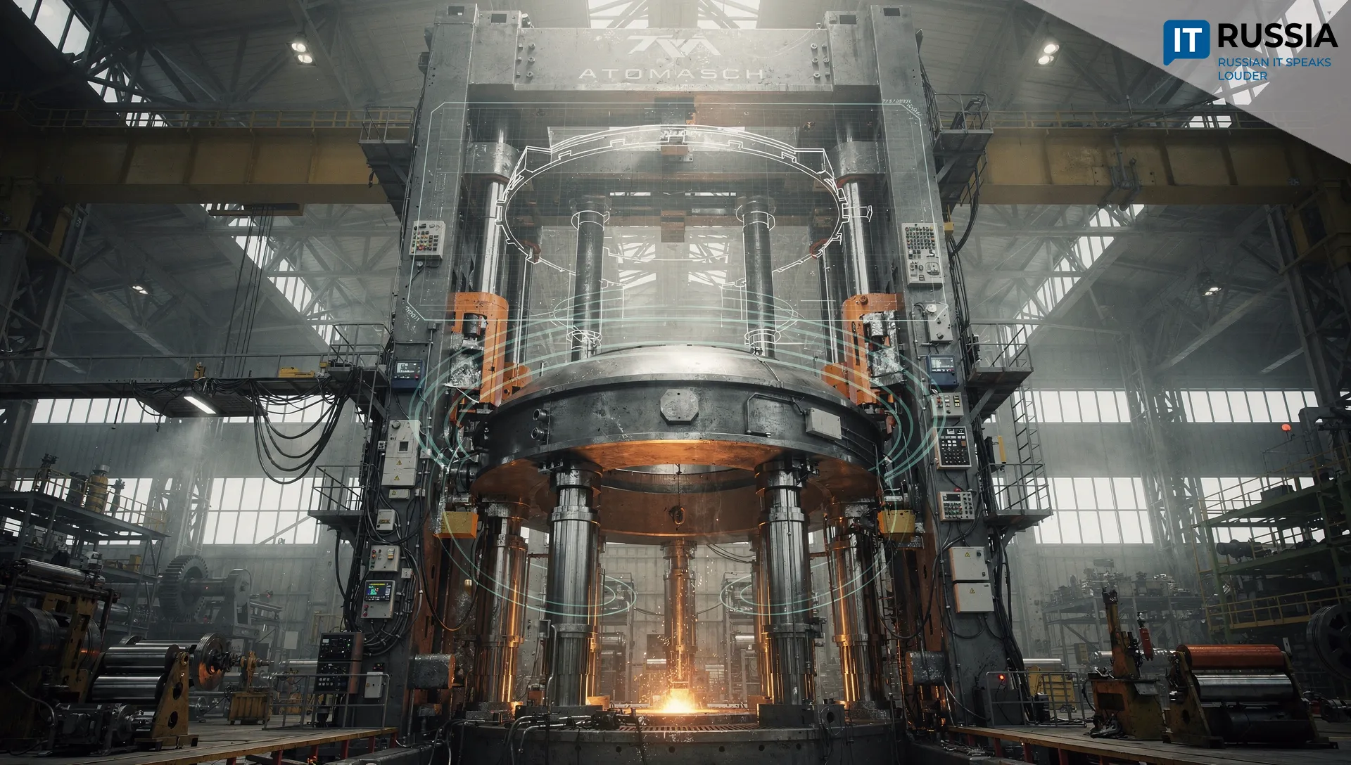 Atommash Modernizes Russia’s Only Megapress for Nuclear Reactors