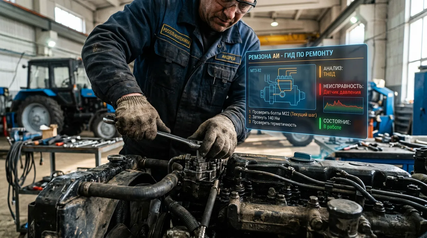 Photo - Russian Platform “Intelligent Engineer” Aims to Reduce Breakdowns During Agricultural Equipment Repairs