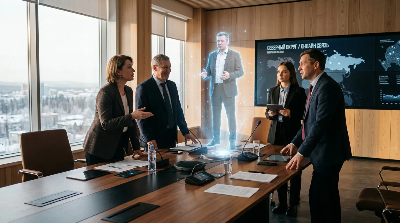 Photo - Digital Shift in Krasnoyarsk: MFC Moves Meetings Online